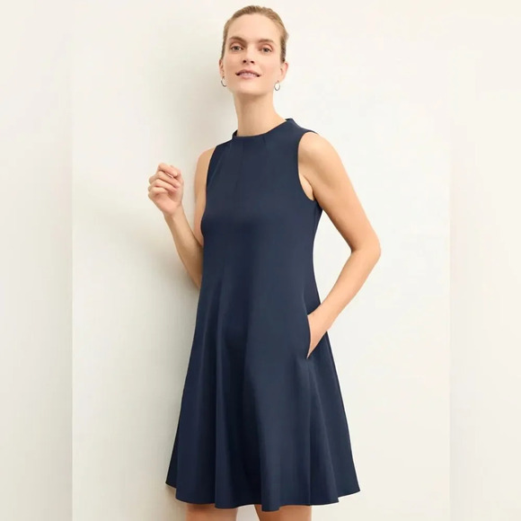 MM Lafluer The Malala Dress - Recycled WonderTex in midnight - Picture 16 of 16